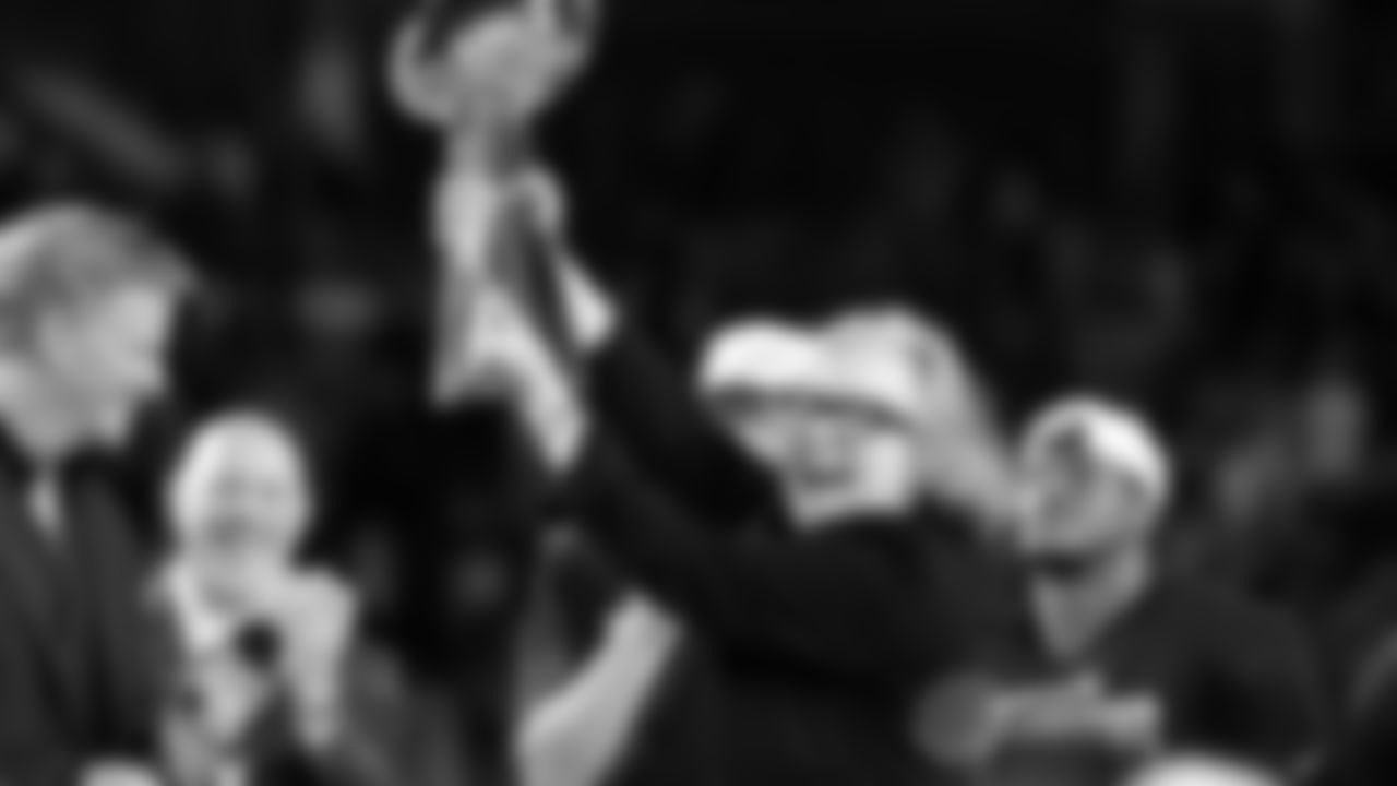 The Seahawks celebrated the 29-13 victory vs. the Patriots in Super Bowl LX.