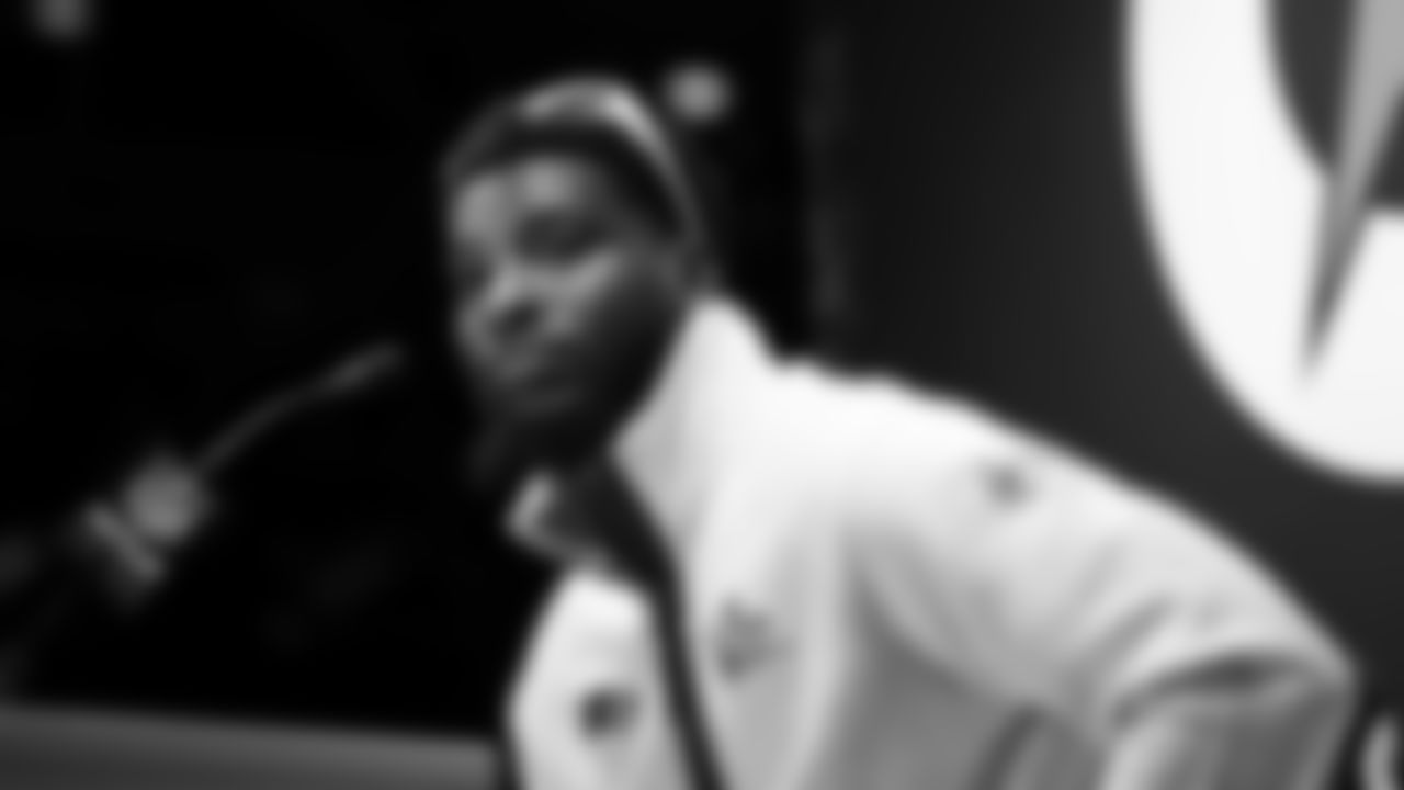 The Seattle Seahawks took part in 'Super Bowl Opening Night' on Monday, February 2 to kickoff Super Bowl LX week in the Bay Area.