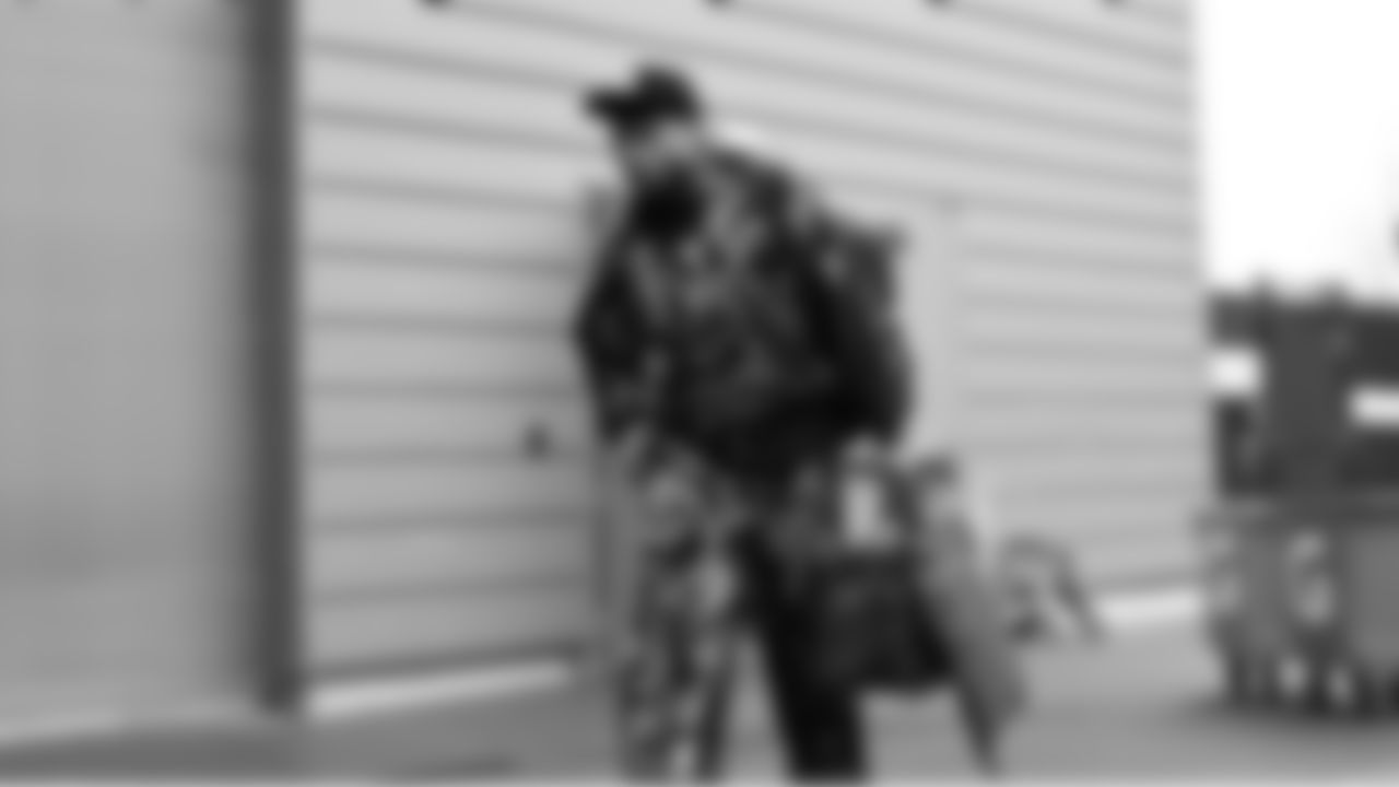 Seahawks safety Coby Bryant (8) departed the Virginia Mason Athletic Center on Saturday, November 15, 2025 for the Week 11 trip to Los Angeles.