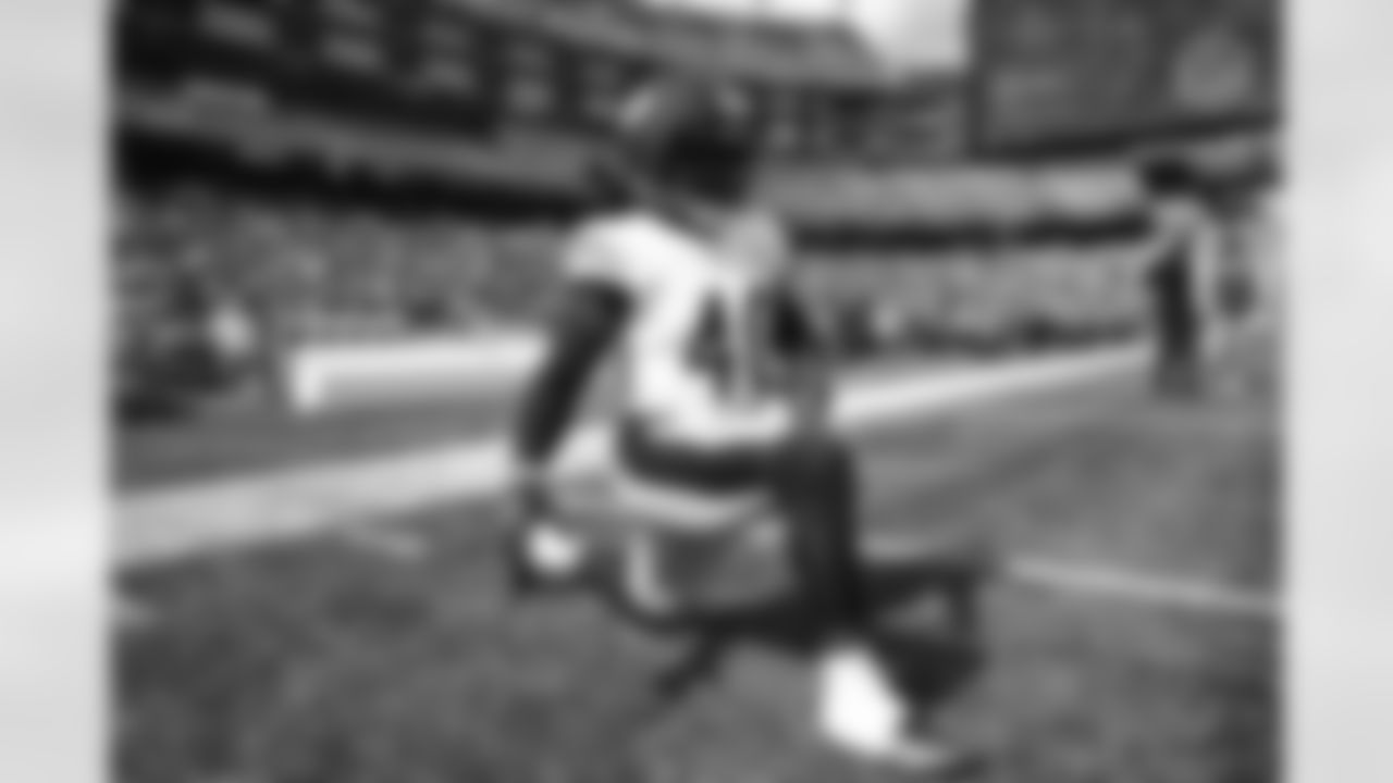 Pittsburgh Steelers safety Jabrill Peppers (40) during a regular season game between the Pittsburgh Steelers and the New England Patriots, Sunday, Sept. 21, 2025 in Foxborough, MA. (Karl Roser / Pittsburgh Steelers)