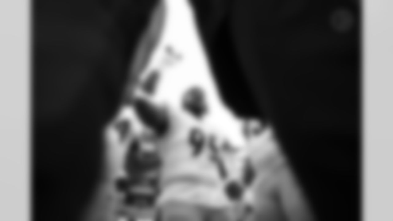 Pittsburgh Steelers defensive tackle Keeanu Benton (95) during a regular season game between the Pittsburgh Steelers and the Cleveland Browns, Sunday, Dec. 28, 2025 in Cleveland, OH. (Jared Wickerham / Pittsburgh Steelers)