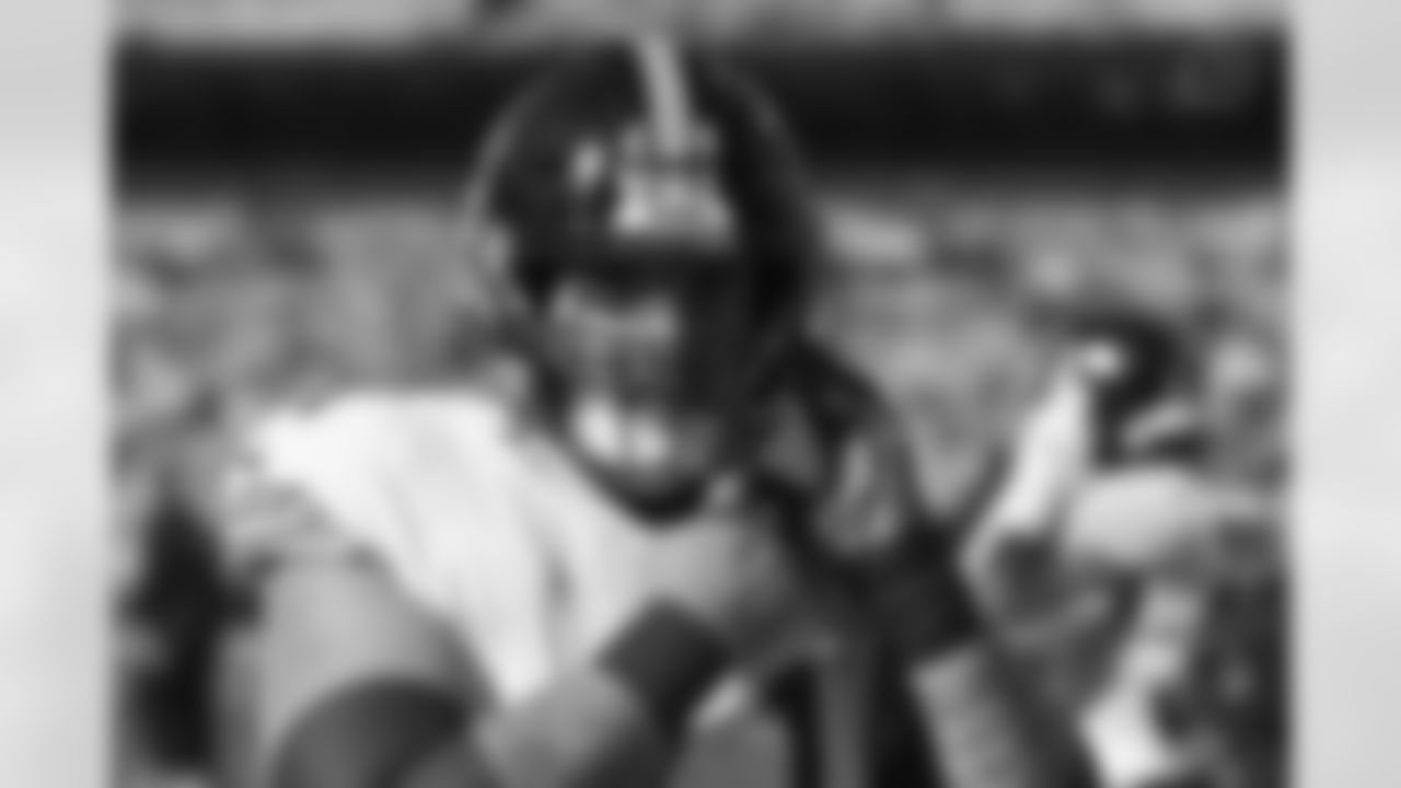 Pittsburgh Steelers offensive lineman Mason Cole (61) during a regular season game between the Pittsburgh Steelers and the Cleveland Browns, Sunday, Nov. 19, 2023 in Cleveland, OH. (Karl Roser / Pittsburgh Steelers)