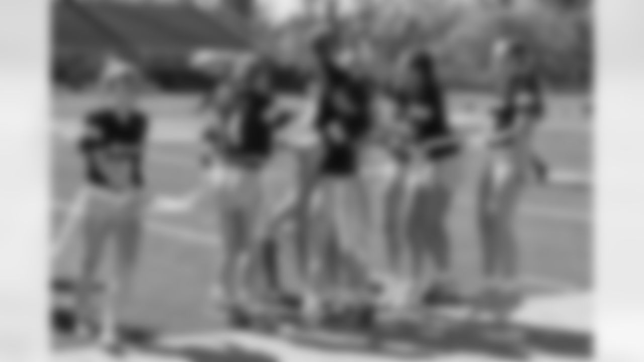 Week 4 of the Steelers' Girls High School Flag Football season on Sunday, April 27, 2025 at Upper St. Clair High School. (Brad Oskowski / Pittsburgh Steelers)