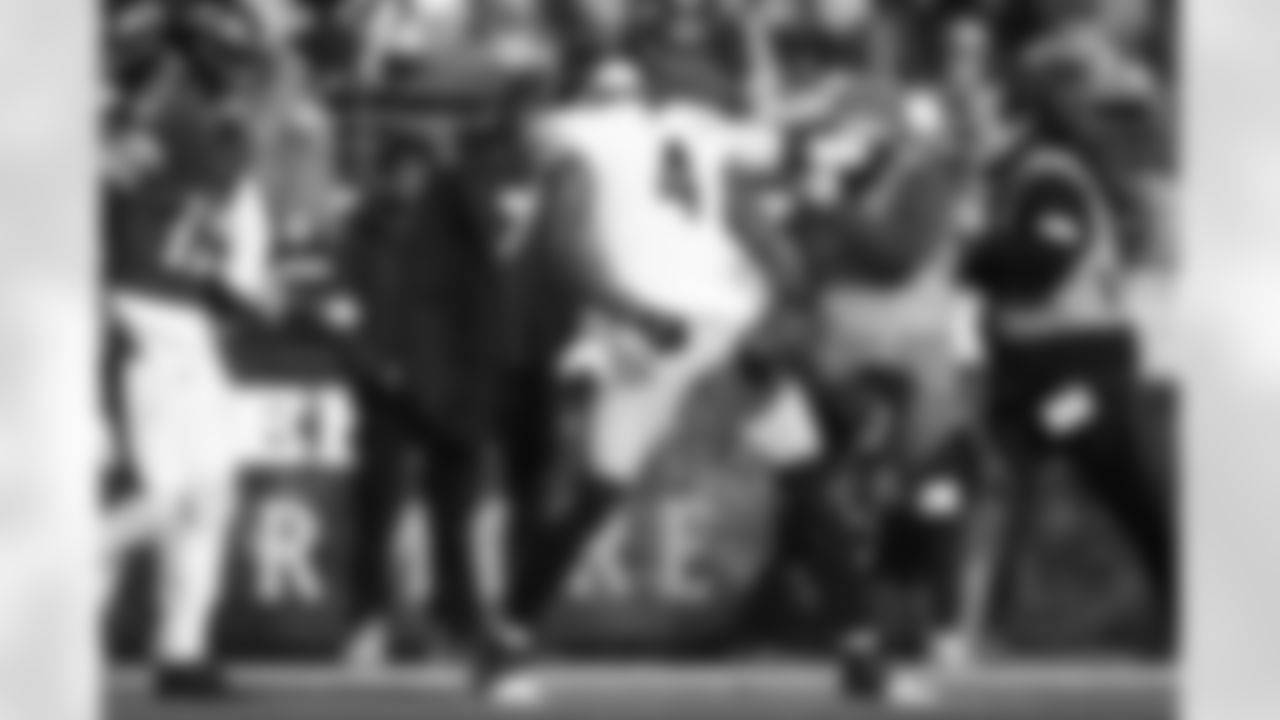 Pittsburgh Steelers wide receiver DK Metcalf (4) during a regular season game between the Pittsburgh Steelers and the Baltimore Ravens, Sunday, Dec. 7, 2025 in Baltimore, MD. (Karl Roser / Pittsburgh Steelers)