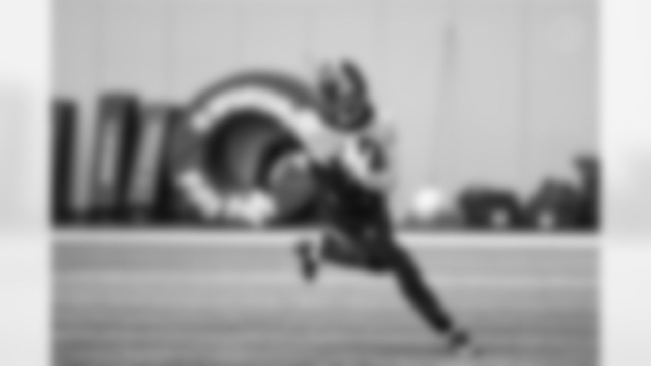 Pittsburgh Steelers wide receiver Scotty Miller (13) during practice at the UPMC Rooney Sports Complex preparing for a Week 15 matchup against the Miami Dolphins, Friday, Dec. 12, 2025 in Pittsburgh, PA. (Karl Roser / Pittsburgh Steelers)