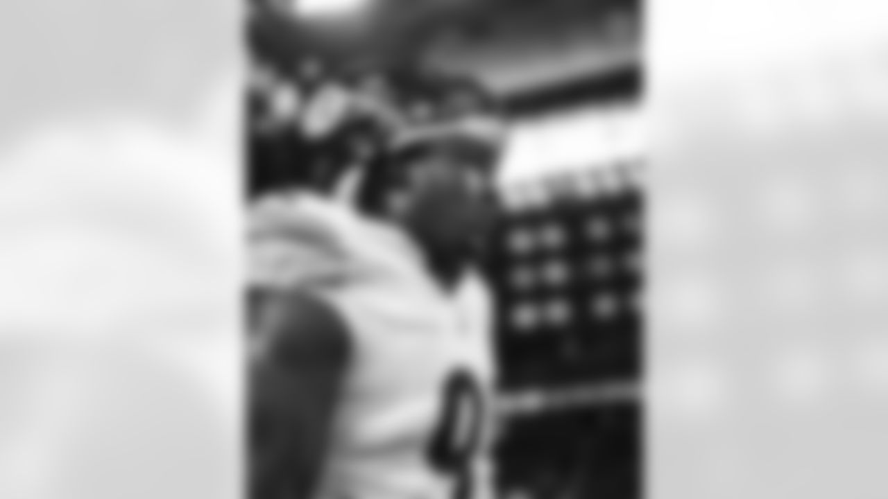 Pittsburgh Steelers defensive tackle Keeanu Benton (95) prior to a preseason game between the Pittsburgh Steelers and the Detroit Lions, on Saturday August 24, 2024 in Detroit, Michigan. (Alysa Rubin / Pittsburgh Steelers)