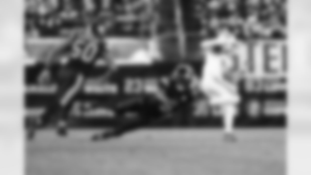 Pittsburgh Steelers cornerback Jalen Ramsey (5) during a regular season game between the Pittsburgh Steelers and the Miami Dolphins, Monday, Dec. 15, 2025 in Pittsburgh, PA. (Karl Roser / Pittsburgh Steelers)