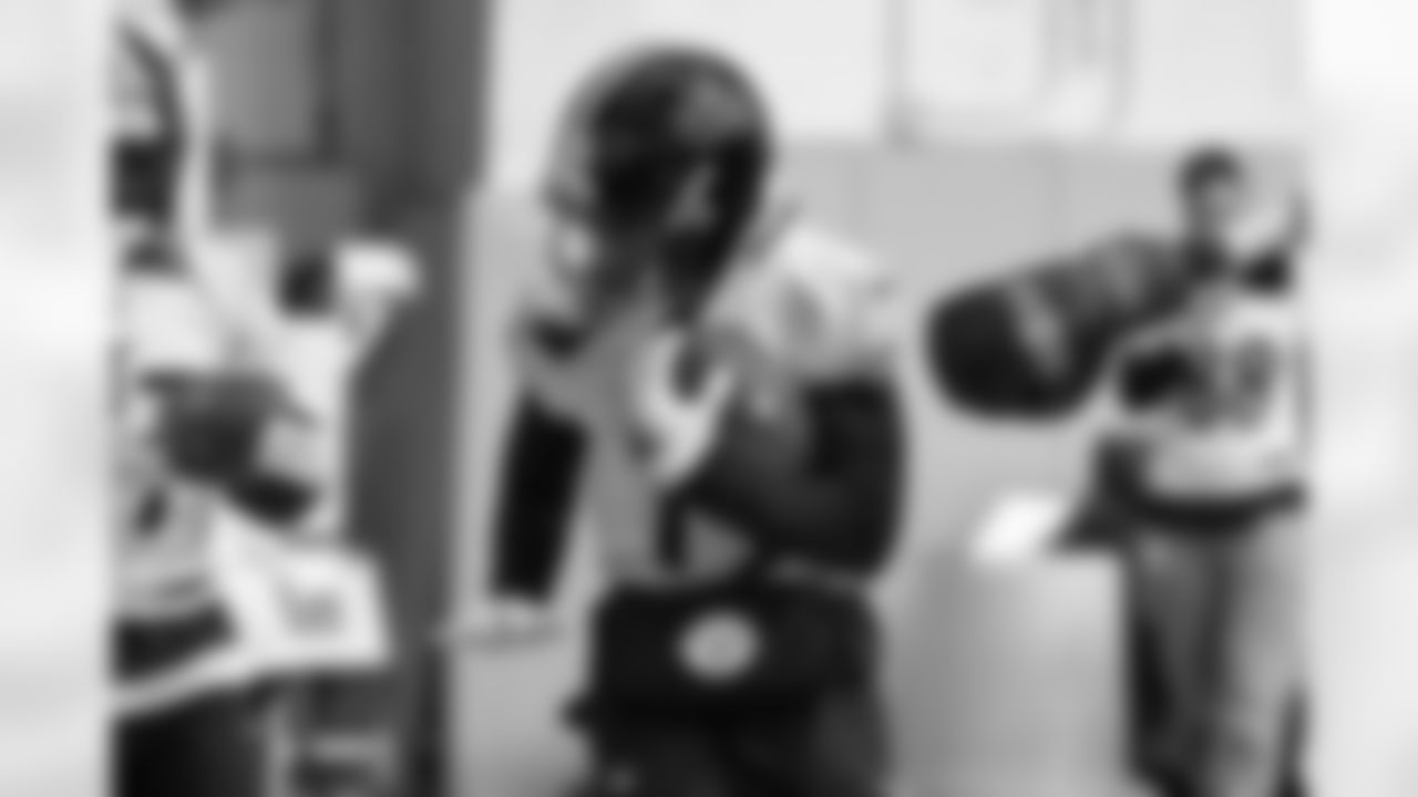 Pittsburgh Steelers wide receiver Calvin Austin III (19) during practice at the UPMC Rooney Sports Complex preparing for a Week 18 matchup against the Baltimore Ravens, Thursday, Jan. 1, 2026 in Pittsburgh, PA. (Alysa Rubin / Pittsburgh Steelers)