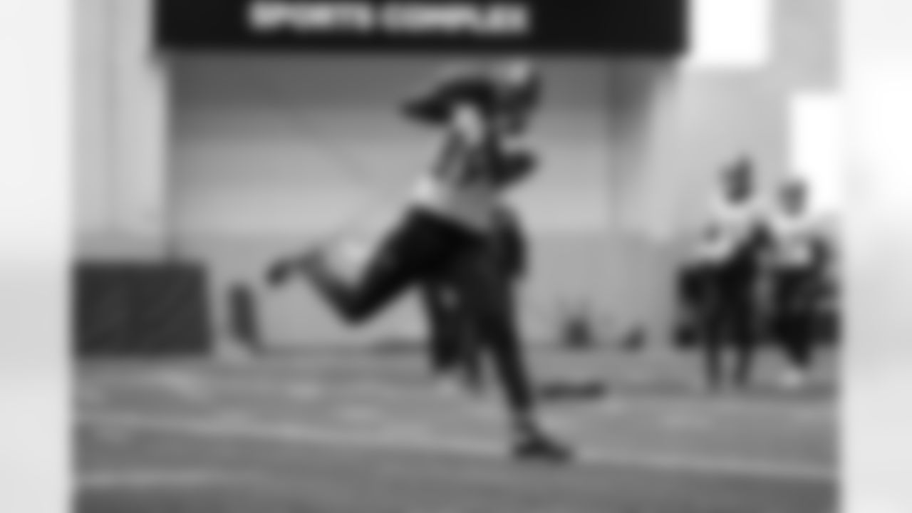 Pittsburgh Steelers wide receiver Brandon Johnson (89) during practice at the UPMC Rooney Sports Complex preparing for a Week 18 matchup against the Baltimore Ravens, Thursday, Jan. 1, 2026 in Pittsburgh, PA. (Alysa Rubin / Pittsburgh Steelers)