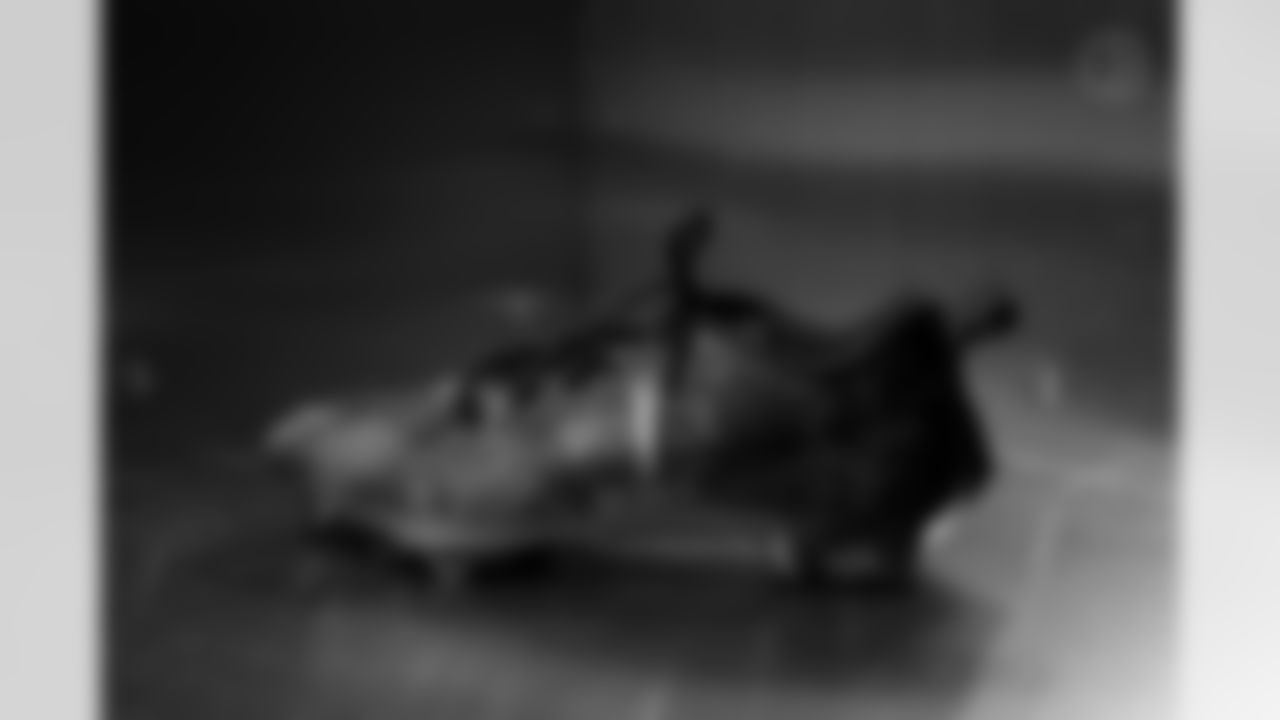 Pittsburgh Steelers wide receiver Max Hurleman (84) will showcase his custom cleats supporting Voice Up Berks during Week 13. (Alysa Rubin / Pittsburgh Steelers)