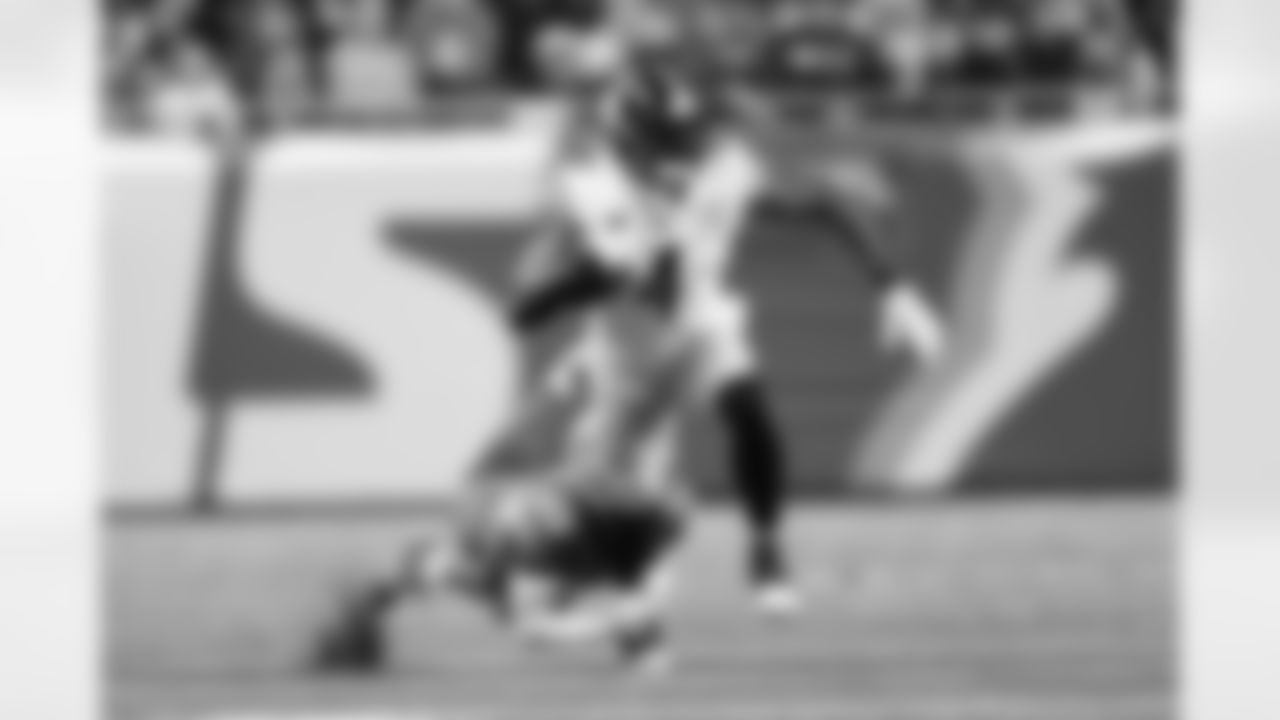 Pittsburgh Steelers wide receiver DK Metcalf (4) during a regular season game between the Pittsburgh Steelers and the Detroit Lions, Sunday, Dec. 21, 2025 in Detroit, MI. (Karl Roser / Pittsburgh Steelers)