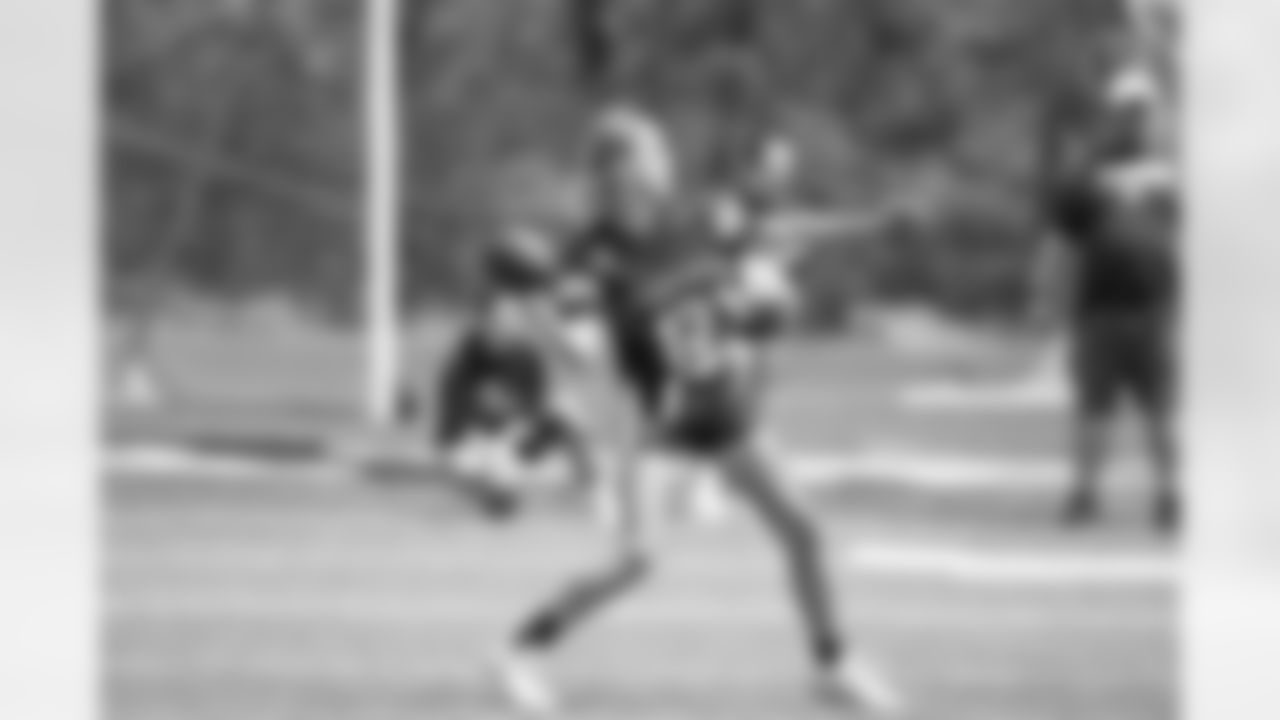 Week 5 of the Steelers' Girls High School Flag Football season Sunday, May 5, 2024 at Bethel Park High School. (Arron Anastasia / Pittsburgh Steelers)