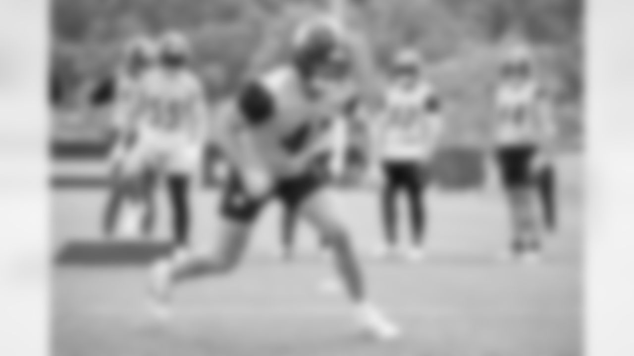 Pittsburgh Steelers linebacker Payton Wilson (41) participates in the Organized Team Activities (OTAs), Tuesday May 27, 2025 at the UPMC Rooney Sports Complex. (Karl Roser / Pittsburgh Steelers)