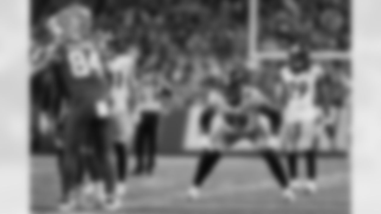 Pittsburgh Steelers defensive tackle Derrick Harmon (99) during a regular season game between the Pittsburgh Steelers and the Detroit Lions, Sunday, Dec. 21, 2025 in Detroit, MI. (Karl Roser / Pittsburgh Steelers)