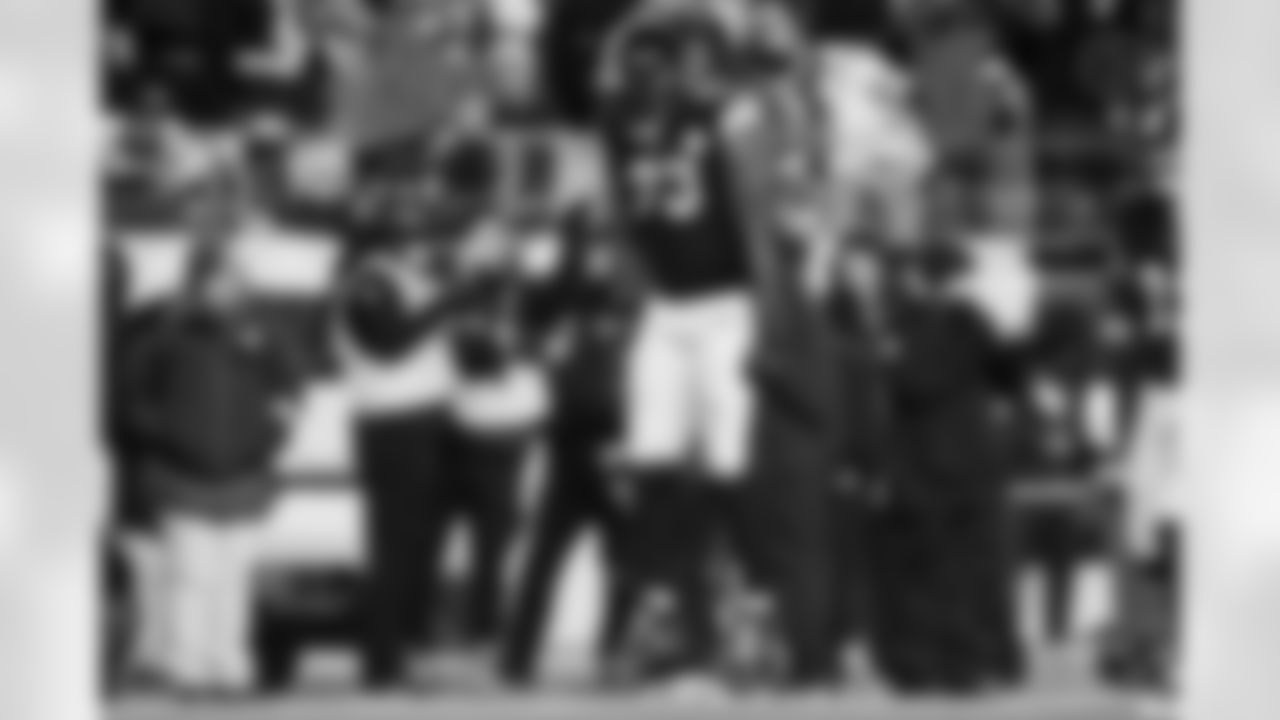 Pittsburgh Steelers defensive tackle Esezi Otomewo (93) during a regular season game between the Pittsburgh Steelers and the Buffalo Bills, Sunday, Nov. 30, 2025 in Pittsburgh, PA.  (Harrison Barden / Pittsburgh Steelers)