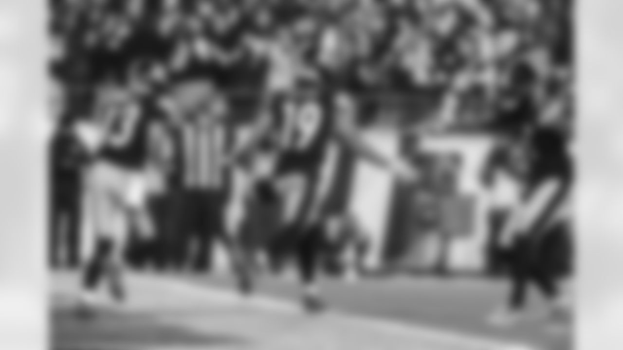 Pittsburgh Steelers wide receiver Calvin Austin III (19) during a regular season game between the Pittsburgh Steelers and the Baltimore Ravens, Sunday, Jan. 4, 2026 in Pittsburgh, PA.  (Jared Wickerham / Pittsburgh Steelers)