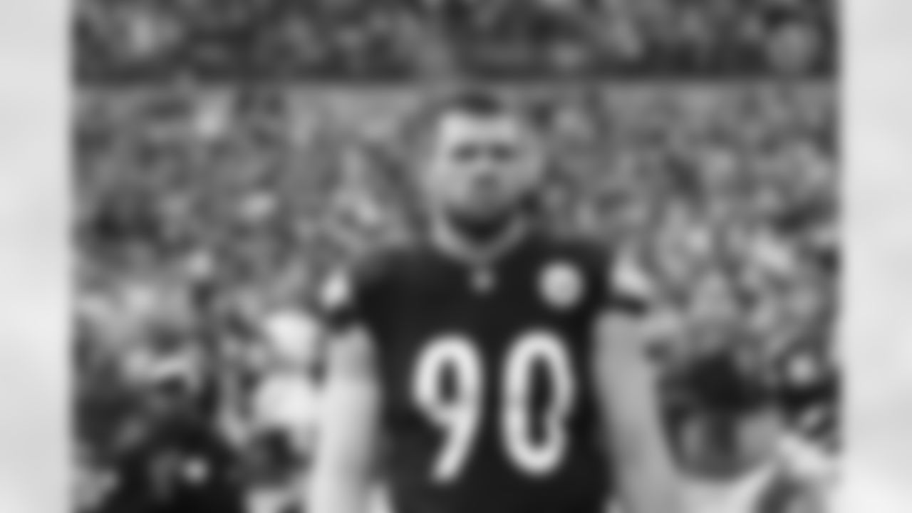 Pittsburgh Steelers linebacker T.J. Watt (90) during a regular season game between the Pittsburgh Steelers and the Arizona Cardinals, Sunday, Dec. 3, 2023 in Pittsburgh, PA. (Karl Roser / Pittsburgh Steelers)