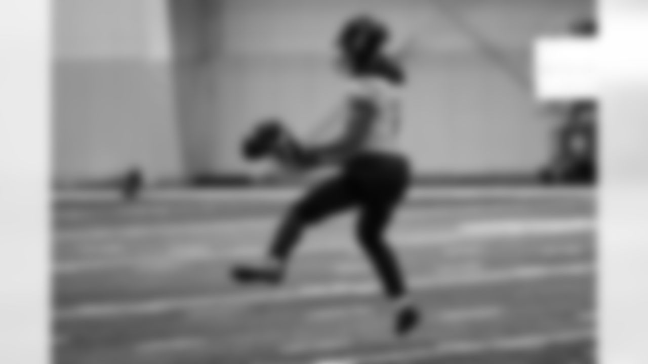 Pittsburgh Steelers wide receiver Calvin Austin III (19) during practice at the UPMC Rooney Sports Complex preparing for a Week 9 matchup against the Indianapolis Colts, Thursday, Oct. 30, 2025 in Pittsburgh, PA. (Alysa Rubin / Pittsburgh Steelers)