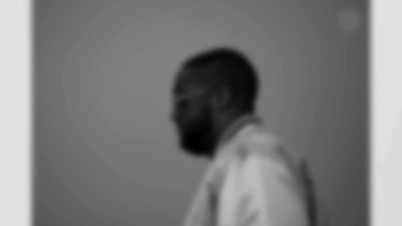 Pittsburgh Steelers offensive lineman Calvin Anderson (67) travels to Los Angeles on Saturday, Nov. 8, 2025 for the Week 10 regular season matchup against the Los Angeles Chargers. (Alysa Rubin / Pittsburgh Steelers)