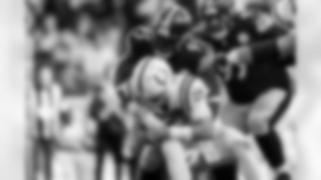 Pittsburgh Steelers defensive tackle Keeanu Benton (95) sacks Indianapolis Colts quarterback Daniel Jones (17) during a regular season game, Sunday, Nov. 2, 2025 in Pittsburgh, PA. The Steelers defeated the Colts 27-20. (Alysa Rubin / Pittsburgh Steelers)