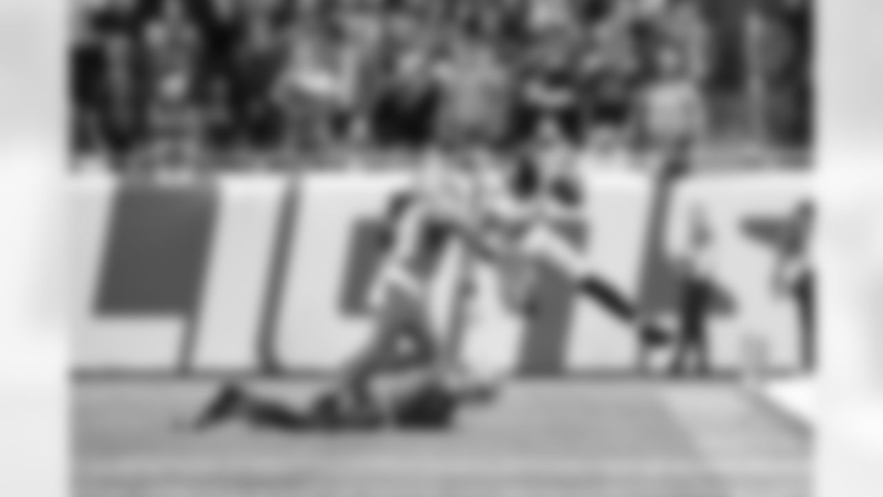 Pittsburgh Steelers tight end Pat Freiermuth (88) during a regular season game between the Pittsburgh Steelers and the Detroit Lions, Sunday, Dec. 21, 2025 in Detroit, MI. (Karl Roser / Pittsburgh Steelers)