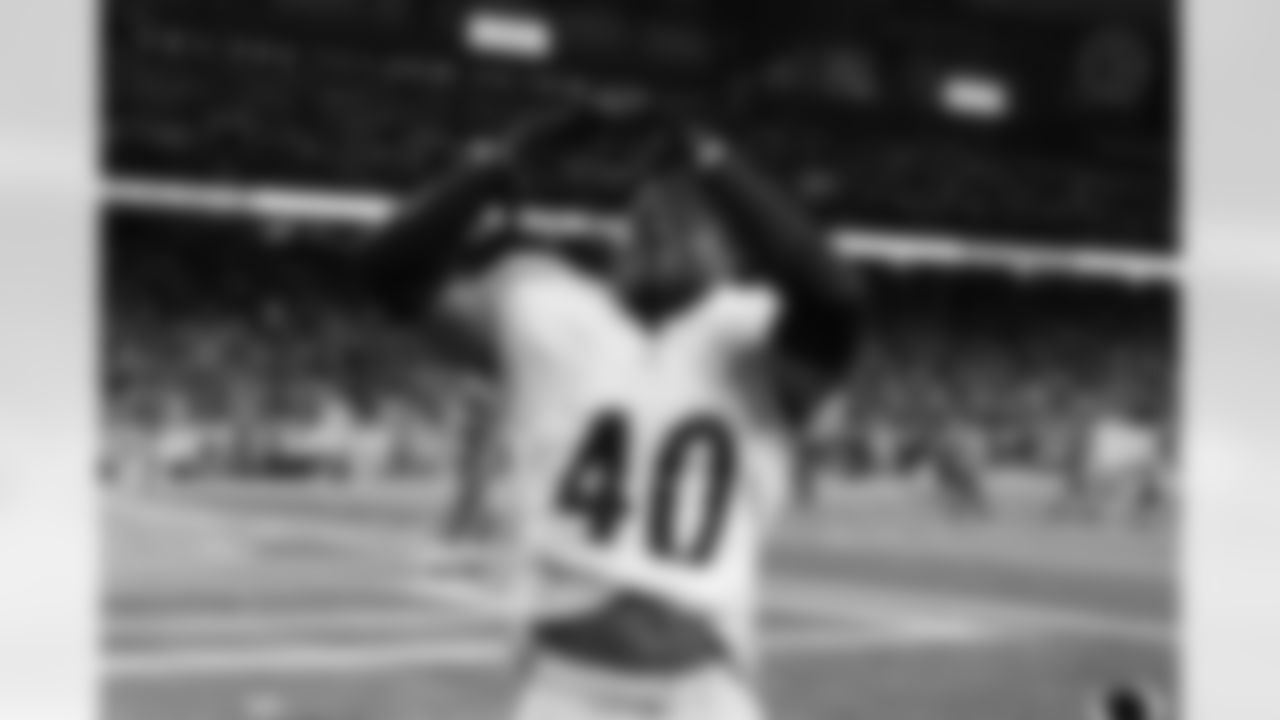 Pittsburgh Steelers safety Jabrill Peppers (40) following a regular season game between the Pittsburgh Steelers and the Detroit Lions, Sunday, Dec. 21, 2025 in Detroit, MI. The Steelers defeated the Lions 29-24. (Alysa Rubin / Pittsburgh Steelers)