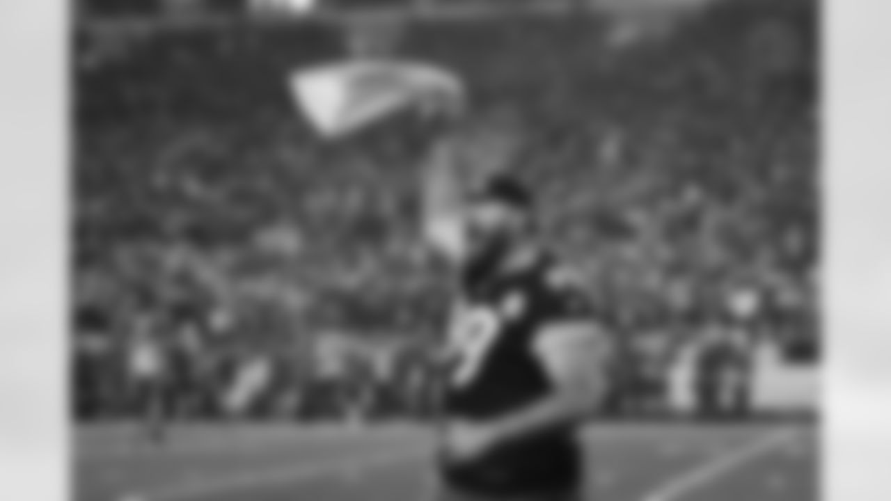 Pittsburgh Steelers legend Brett Keisel during a regular season game between the Pittsburgh Steelers and the Baltimore Ravens, Sunday, Jan. 4, 2026 in Pittsburgh, PA. (Taylor Ollason / Pittsburgh Steelers)