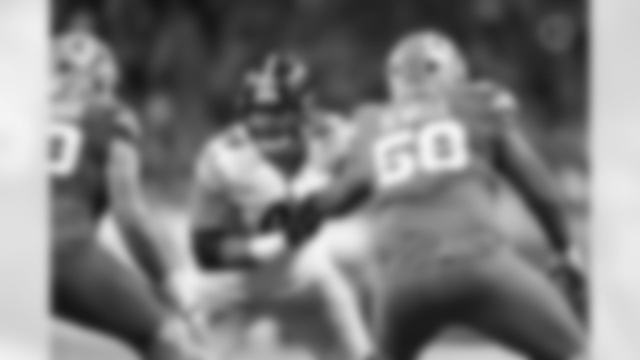 Pittsburgh Steelers defensive tackle Derrick Harmon (99) during a regular season game between the Pittsburgh Steelers and the Detroit Lions, Sunday, Dec. 21, 2025 in Detroit, MI. (Karl Roser / Pittsburgh Steelers)