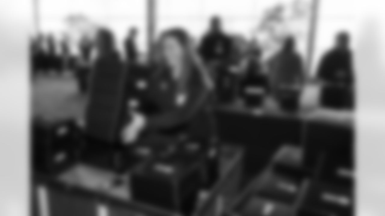 The Pittsburgh Steelers, Pittsburgh Pirates, Pittsburgh Penguins Pittsburgh Riveters, Pittsburgh Riverhounds, Pittsburgh Passion, and the Pittsburgh Women + Sports Collective partnered with Operation Warm at Acrisure Stadium on National Girls and Women in Sports Day to provide female athletes from Pittsburgh Public Schools with the gear they need to participate in sports on Wednesday February 4, 2026 in Pittsburgh, PA. (Karl Roser / Pittsburgh Steelers)