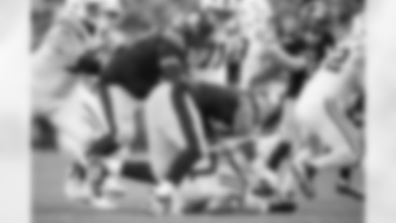 Pittsburgh Steelers defensive tackle Keeanu Benton (95) and Pittsburgh Steelers defensive tackle Cameron Heyward (97) during a regular season game between the Pittsburgh Steelers and the Indianapolis Colts, Sunday, Nov. 2, 2025 in Pittsburgh, PA. The Steelers defeated the Colts 27-20. (Karl Roser / Pittsburgh Steelers)