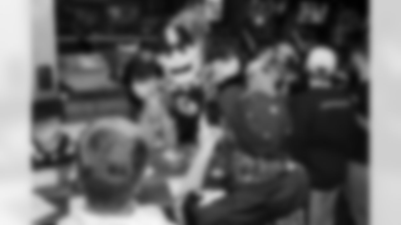 Pittsburgh Steelers fans attend the Steelers Nation Unite Playoff Party at Tequila Cowboy prior to the Wild Card game against the Houston Texans on Saturday, Jan. 10, 2026 in Pittsburgh, PA. (Arron Anastasia / Pittsburgh Steelers)