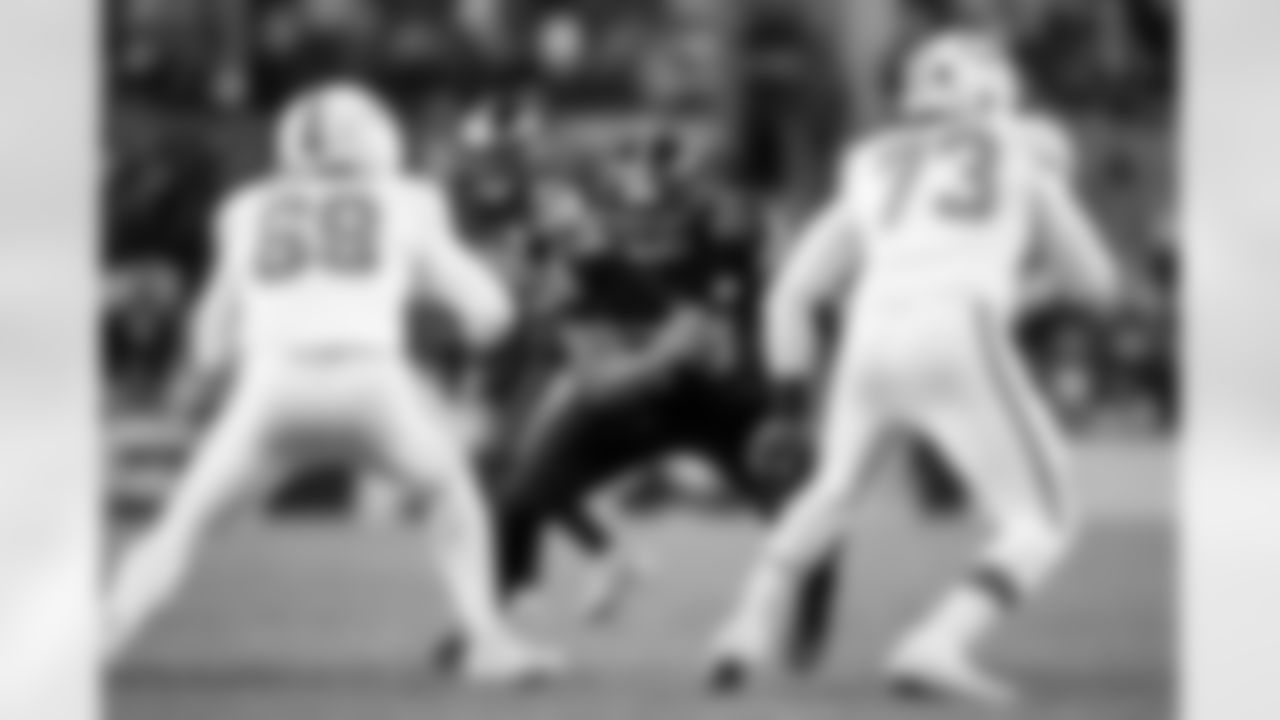 Pittsburgh Steelers defensive end Yahya Black (94) during a regular season game between the Pittsburgh Steelers and the Miami Dolphins, Monday, Dec. 15, 2025 in Pittsburgh, PA. The Steelers defeated the Dolphins 28-15. (Karl Roser / Pittsburgh Steelers)