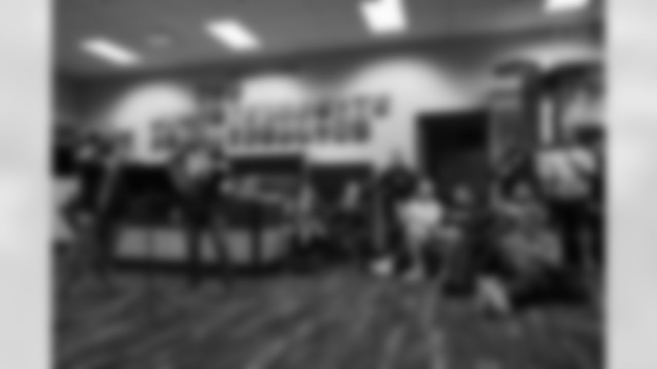 The Pittsburgh Symphony performs holiday music for the Steelers at the UPMC Rooney Sports Complex Thursday, Dec. 18, 2025 in Pittsburgh, PA. (Alysa Rubin / Pittsburgh Steelers)