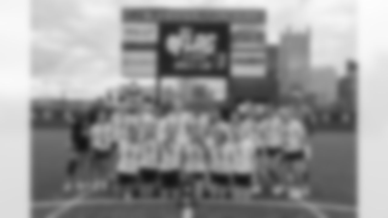 The Steelers' Girls High School Flag Football Championship take place on Sunday, May 18, 2024 at Highmark Stadium. (Brad Oskowski / Pittsburgh Steelers)
