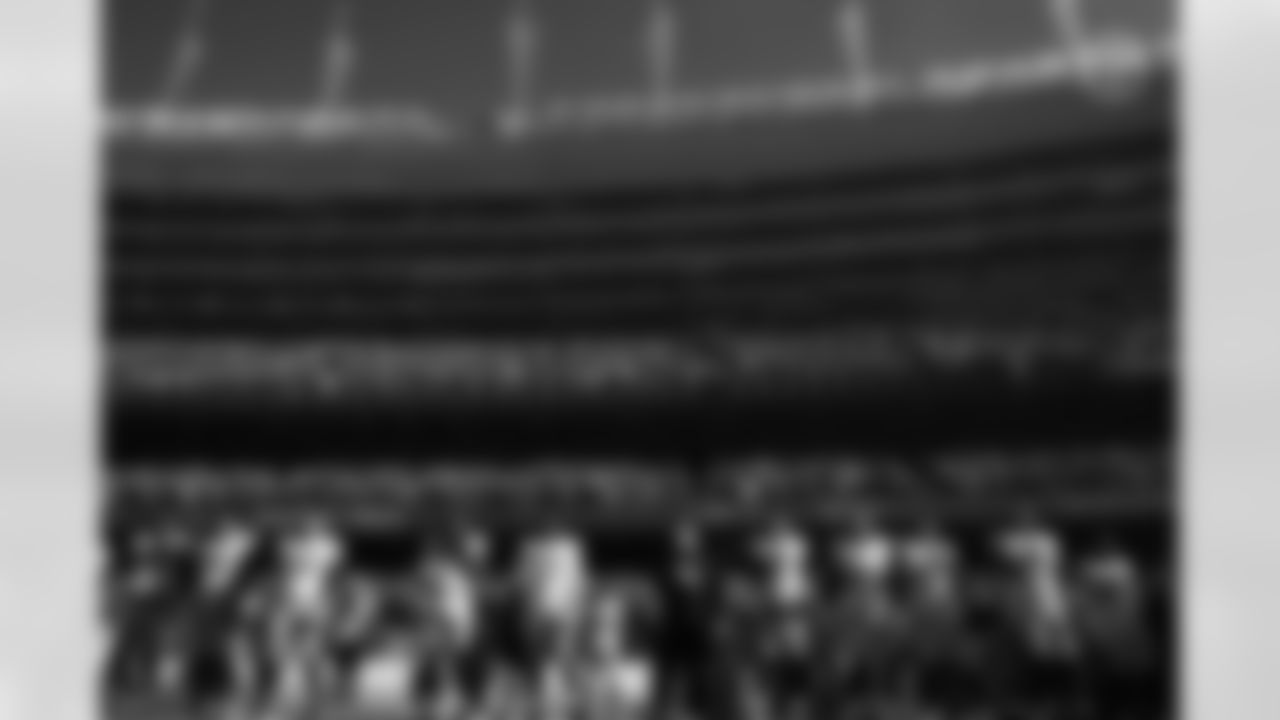 The National Anthem during a regular season game between the Pittsburgh Steelers and the Chicago Bears, Sunday, Nov. 23, 2025 in Chicago, IL. (Alysa Rubin / Pittsburgh Steelers)