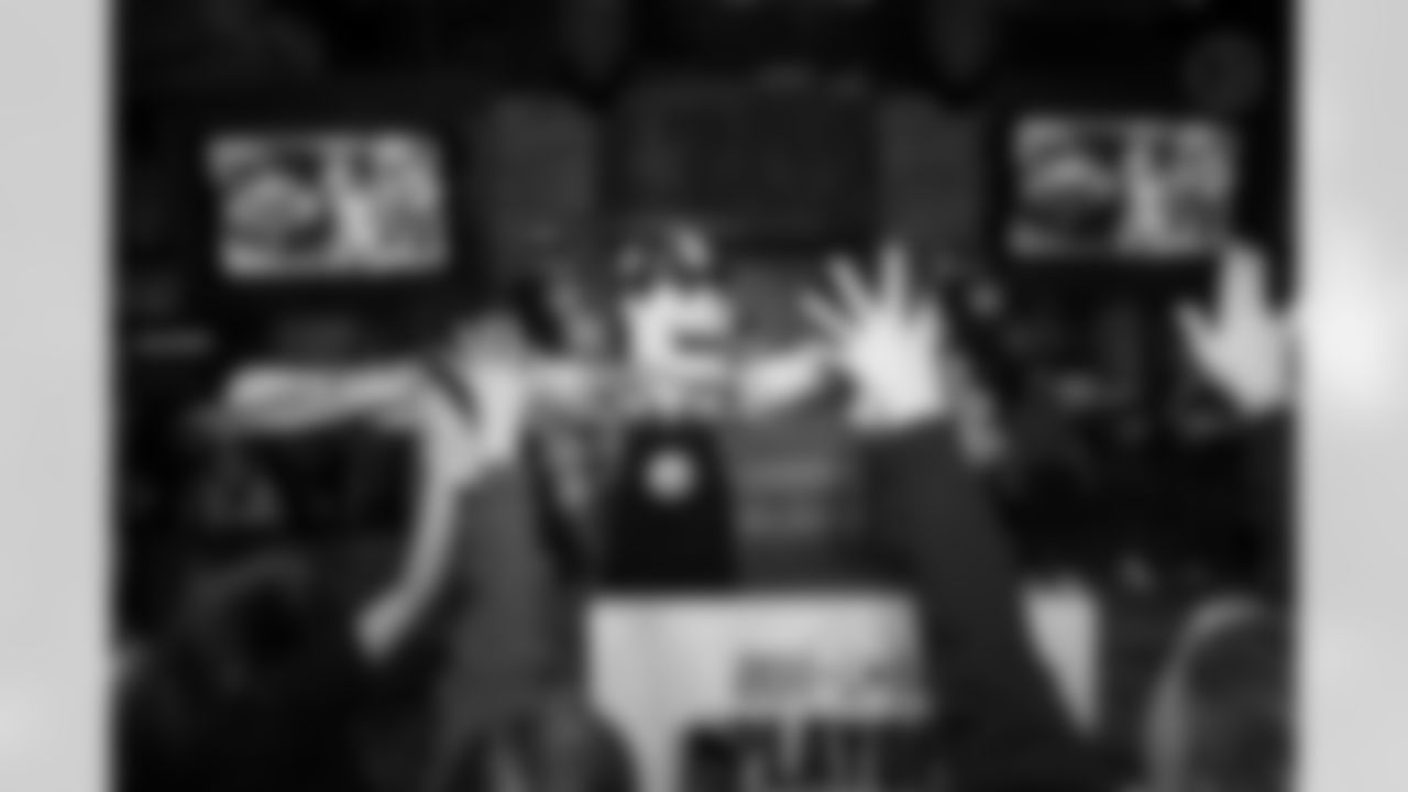 Pittsburgh Steelers fans attend the Steelers Nation Unite Playoff Party at Tequila Cowboy prior to the Wild Card game against the Houston Texans on Saturday, Jan. 10, 2026 in Pittsburgh, PA. (Arron Anastasia / Pittsburgh Steelers)