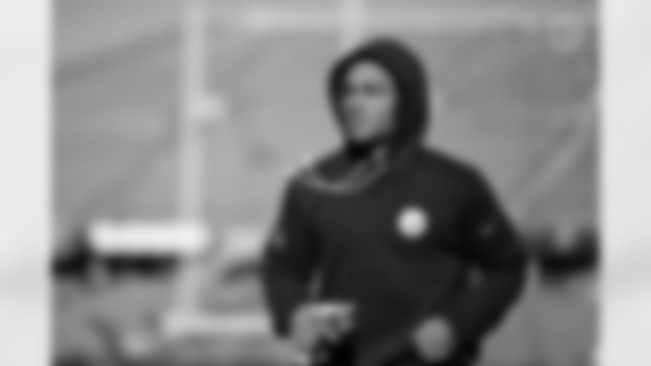 Pittsburgh Steelers wide receiver Calvin Austin III (19) during a regular season game between the Pittsburgh Steelers and the Chicago Bears, Sunday, Nov. 23, 2025 in Chicago, IL. (Karl Roser / Pittsburgh Steelers)