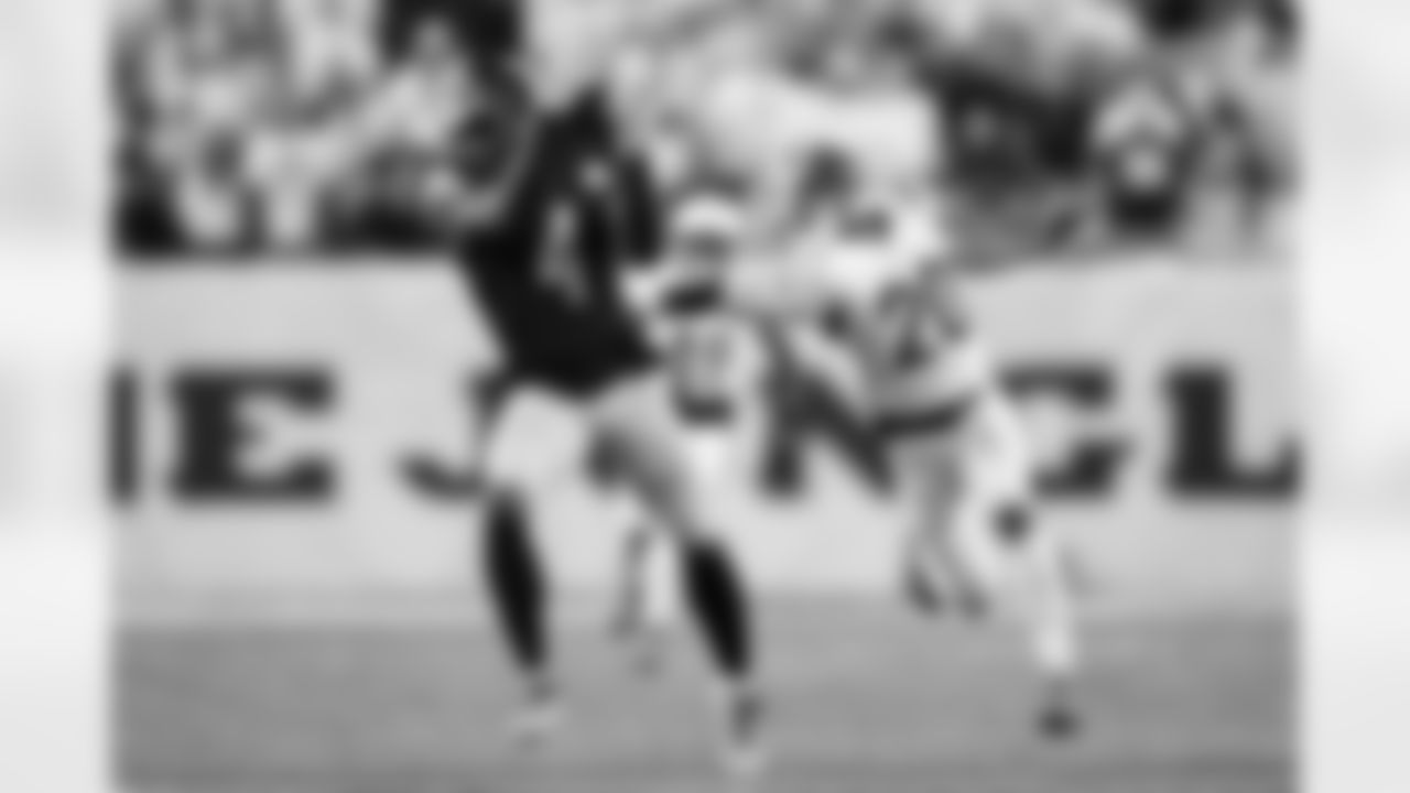 Pittsburgh Steelers wide receiver DK Metcalf (4) during a regular season game between the Pittsburgh Steelers and the Cincinnati Bengals, Thursday, Oct. 16, 2025 in Cincinnati, OH. (Alysa Rubin / Pittsburgh Steelers)