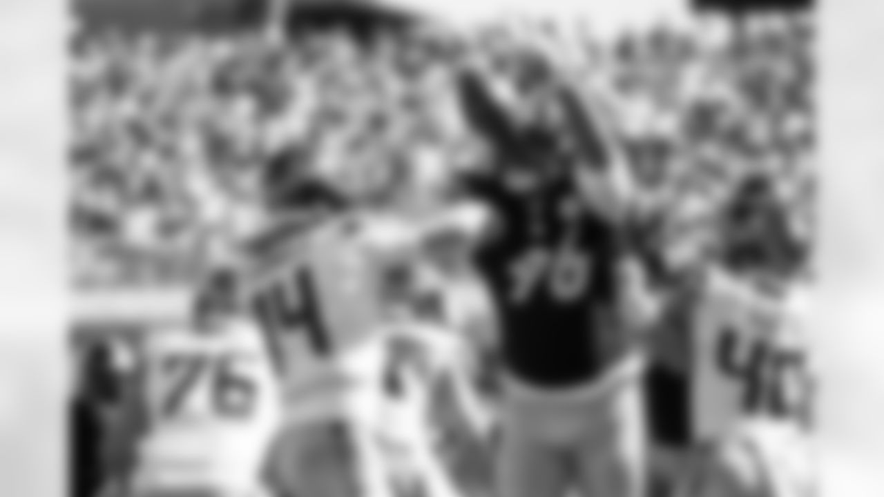 Pittsburgh Steelers defensive tackle Daniel Ekuale (96) during a regular season game between the Pittsburgh Steelers and the Seattle Seahawks, Sunday, Sept. 14, 2025 in Pittsburgh, PA. The Seahawks beat the Steelers 31-17. (Taylor Ollason / Pittsburgh Steelers)