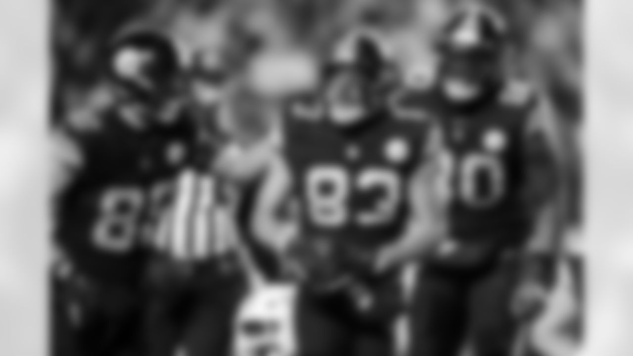 Pittsburgh Steelers tight end/fullback Connor Heyward (83) during a regular season game between the Pittsburgh Steelers and the Miami Dolphins, Monday, Dec. 15, 2025 in Pittsburgh, PA. (Karl Roser / Pittsburgh Steelers)