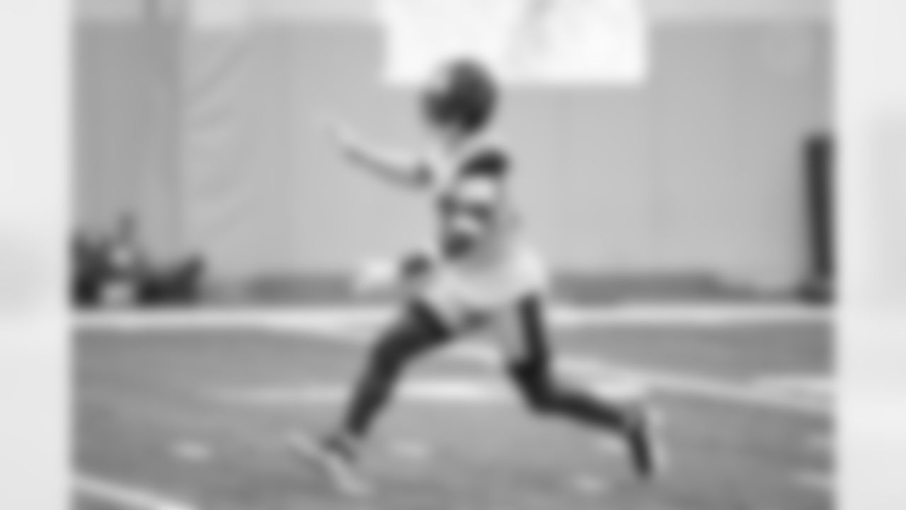 Pittsburgh Steelers defensive back D'Shawn Jamison (38) during practice at the UPMC Rooney Sports Complex preparing for a Week 14 matchup against the Baltimore Ravens, Wednesday, Dec. 3, 2025 in Pittsburgh, PA. (Karl Roser / Pittsburgh Steelers)