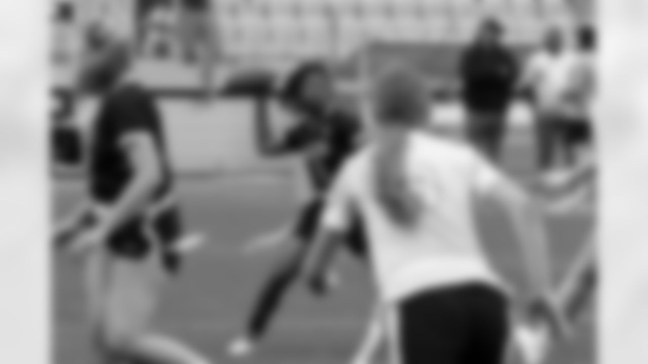 The Steelers' Girls High School Flag Football Championship take place on Sunday, May 18, 2024 at Highmark Stadium. (Brad Oskowski / Pittsburgh Steelers)