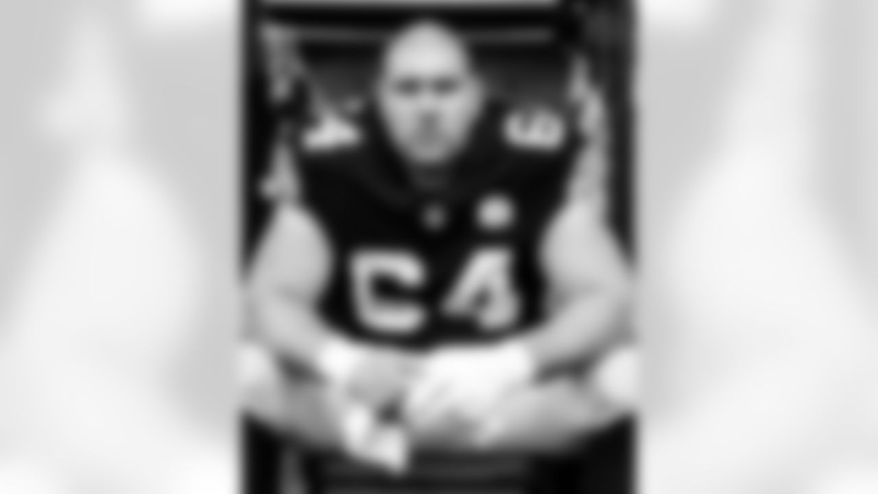Pittsburgh Steelers guard Max Scharping (64) prior to a regular season game between the Pittsburgh Steelers and the New York Jets, Sunday, Oct. 20, 2024 in Pittsburgh, PA. (Karl Roser / Pittsburgh Steelers)