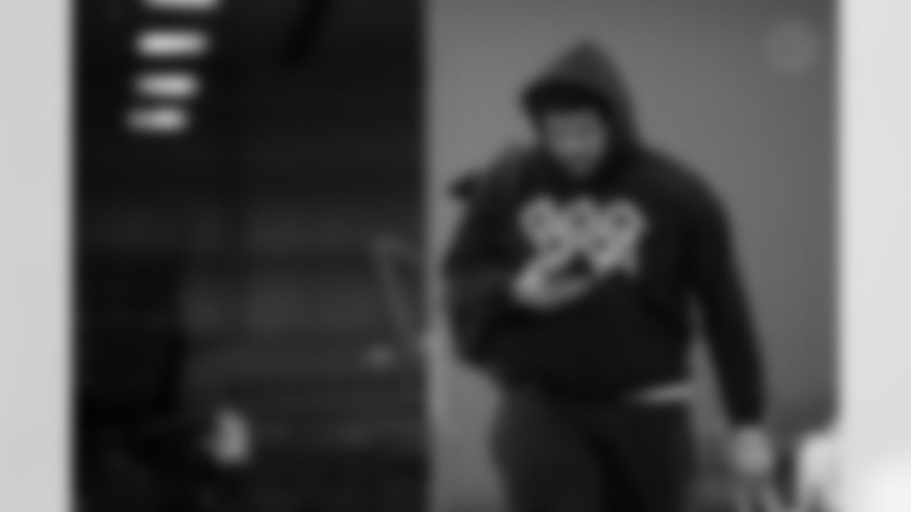 Pittsburgh Steelers defensive tackle Derrick Harmon (99) travels to Detroit on Saturday, Dec. 20, 2025 for the Week 16 regular season matchup against the Detroit Lions. (Karl Roser / Pittsburgh Steelers)