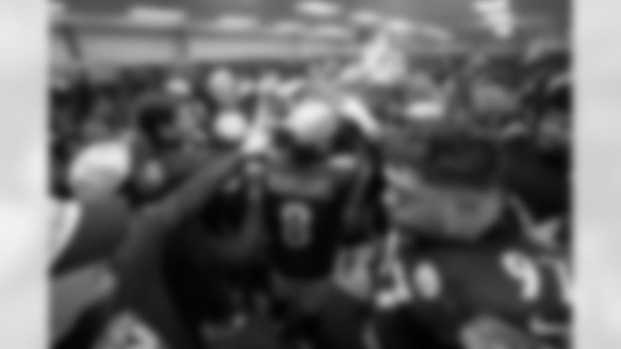 The Pittsburgh Steelers following a regular season game between the Pittsburgh Steelers and the Baltimore Ravens, Sunday, Jan. 4, 2026 in Pittsburgh, PA. The Steelers defeated the Ravens 26-24. (Karl Roser / Pittsburgh Steelers)