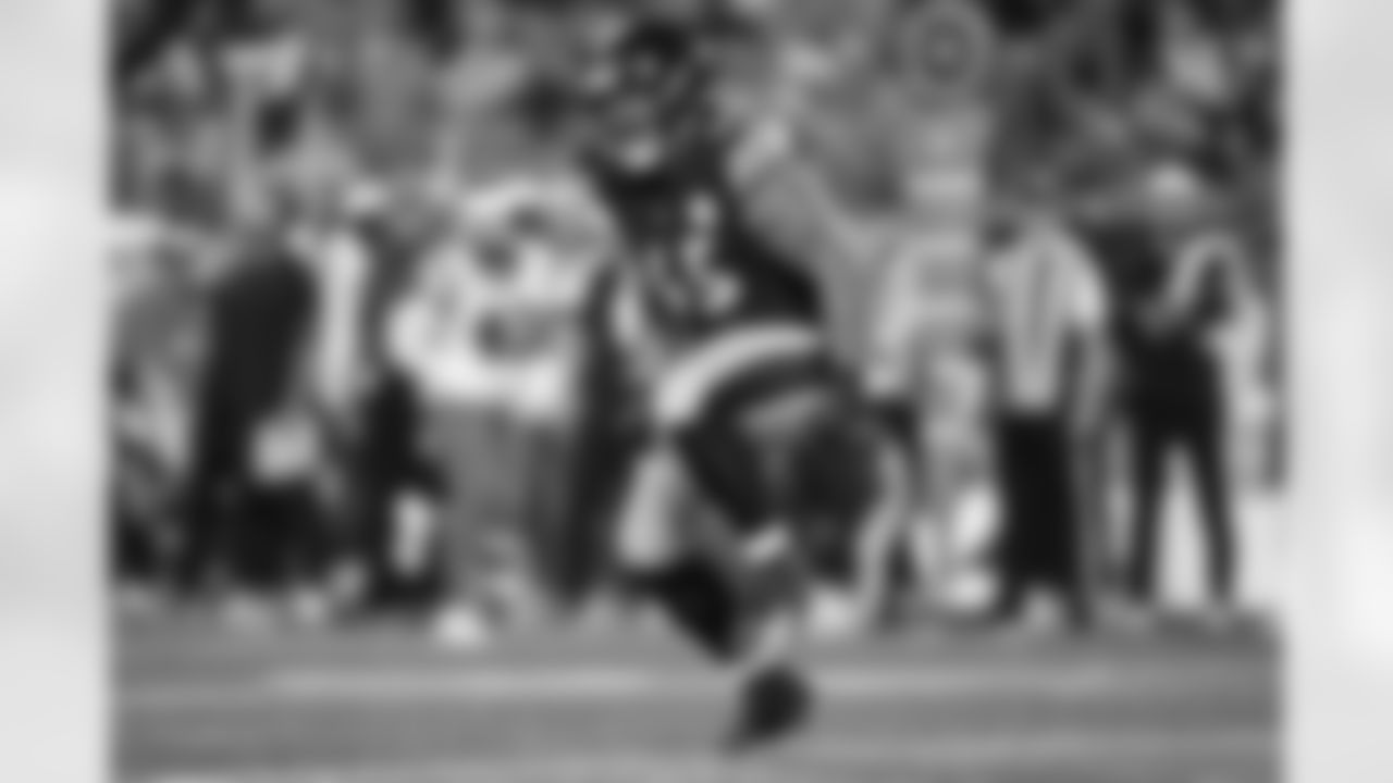 Pittsburgh Steelers defensive lineman Kyler Baugh (65) during a preseason game between the Pittsburgh Steelers and the Carolina Panthers, on Thursday August 21, 2025 in Charlotte, NC. (Karl Roser / Pittsburgh Steelers)