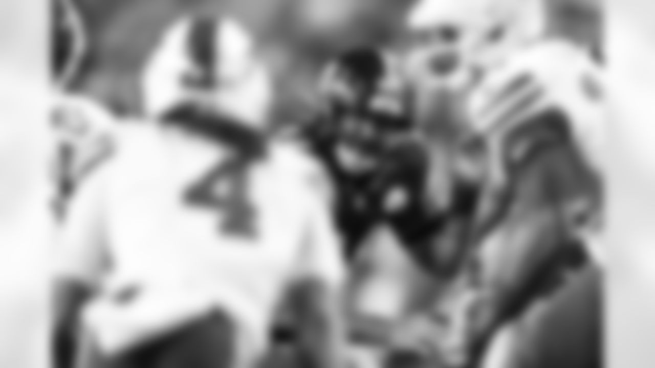 Pittsburgh Steelers defensive end Yahya Black (94) during a regular season game between the Pittsburgh Steelers and the Buffalo Bills, Sunday, Nov. 30, 2025 in Pittsburgh, PA.  (Karl Roser / Pittsburgh Steelers)