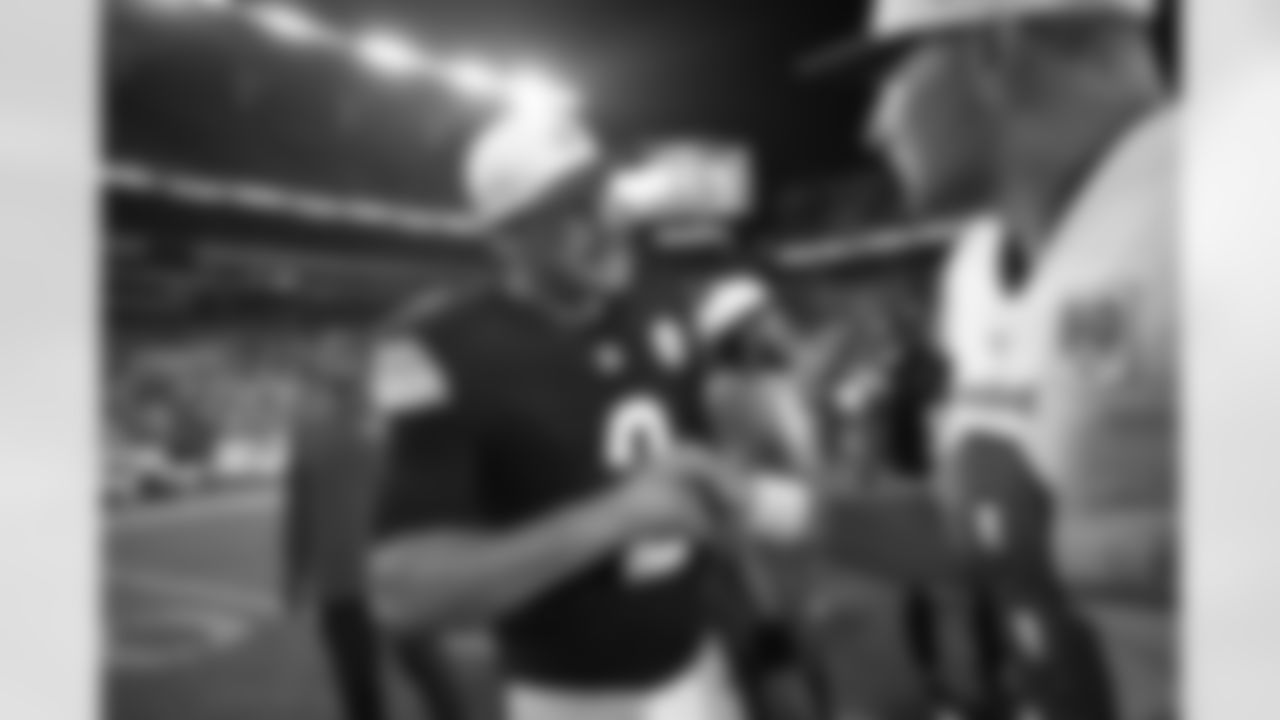 Pittsburgh Steelers quarterback Mason Rudolph (2) during a preseason game between the Pittsburgh Steelers and the Tampa Bay Buccaneers, Saturday, Aug. 16, 2025 in Pittsburgh, PA. (Taylor Ollason / Pittsburgh Steelers)