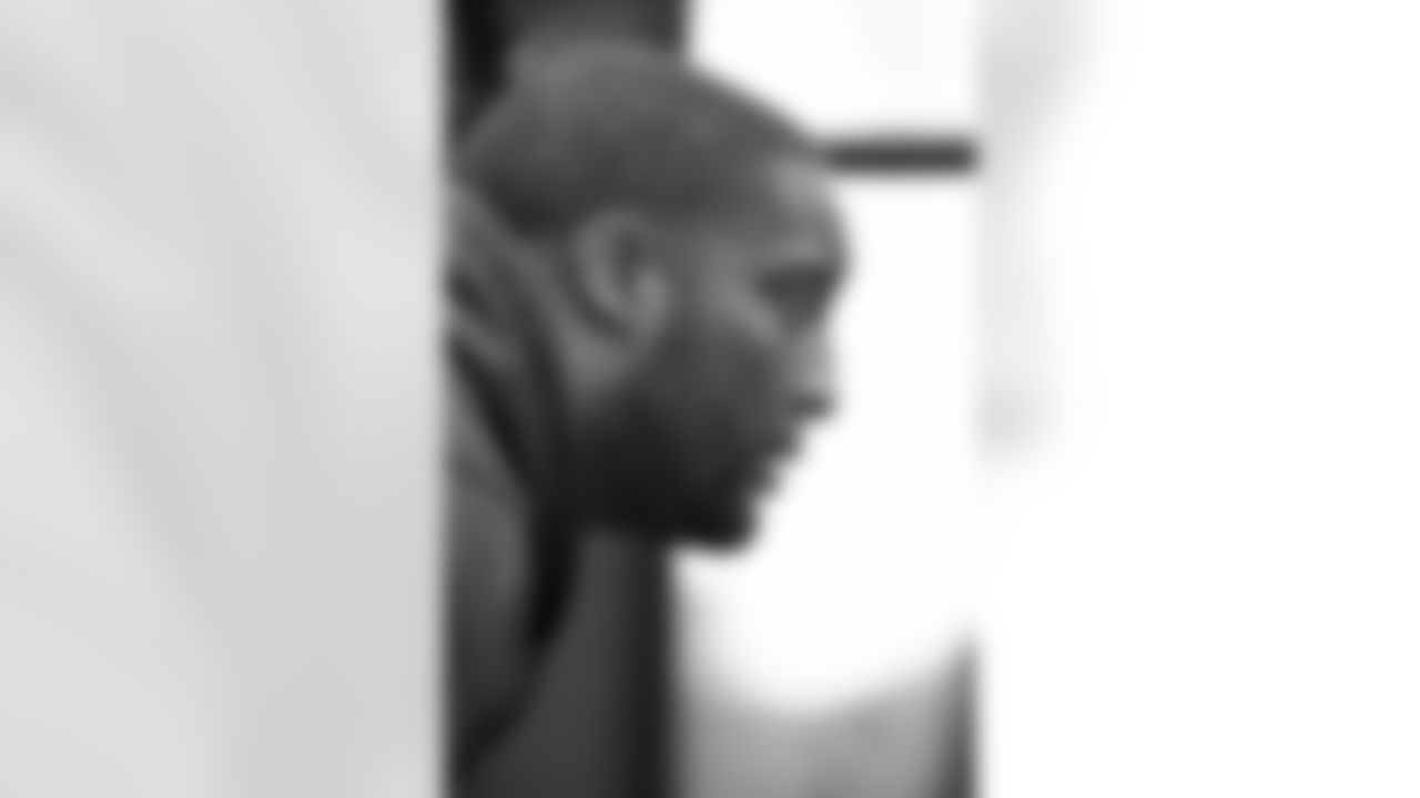 Pittsburgh Steelers offensive lineman Calvin Anderson (67) during Phase Two of the voluntary offseason workout program on Wednesday, May 7, 2025 in Pittsburgh, PA. (Alysa Rubin / Pittsburgh Steelers)