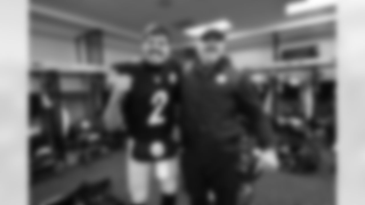 Pittsburgh Steelers quarterback Mason Rudolph (2) during a regular season game between the Pittsburgh Steelers and the Baltimore Ravens, Sunday, Jan. 4, 2026 in Pittsburgh, PA. (Karl Roser / Pittsburgh Steelers)